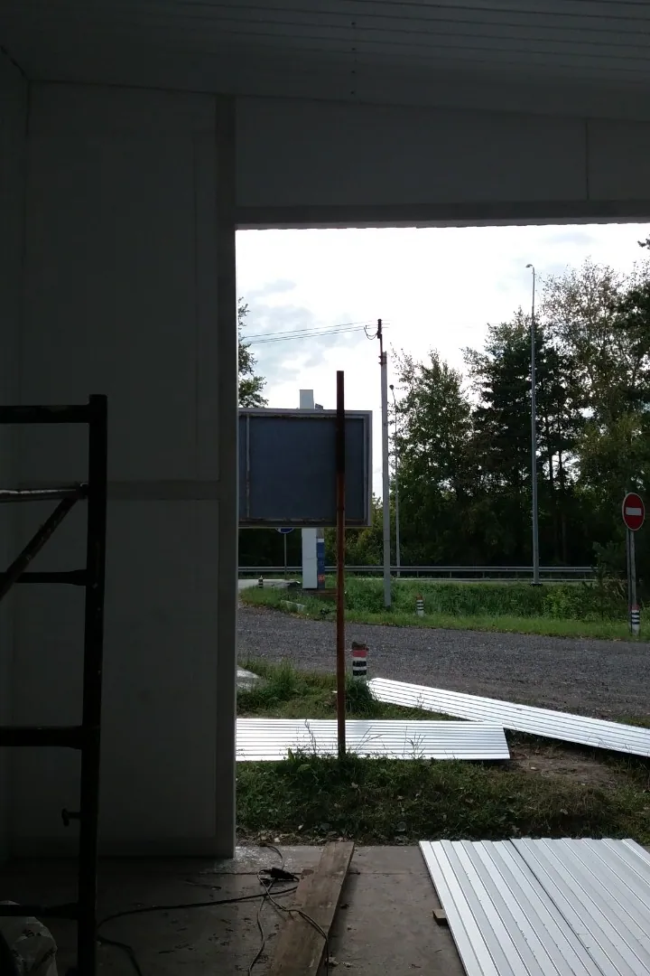 Установка ворот 3200х4000 п500